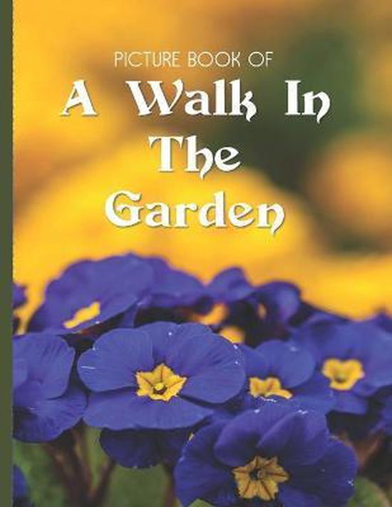 Picture Book Of A Walk In The Garden - cover