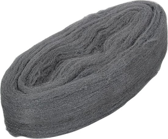 Laine d'acier Wolfcraft 200g finesse 000