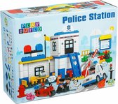 Play&Build Police Station - Politie Set (Compatible with Duplo & Mega-blocks)