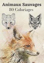 Animaux Sauvages - 80 Coloriages