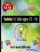 Sudoku for kids Ages 13-16