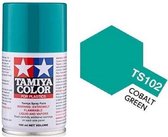Tamiya TS-102 Cobalt Green - Gloss - Acryl Spray - 100ml Verf spuitbus