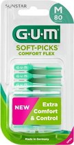 GUM Soft-Picks Comfort Flex Regular Medium 80 stuks