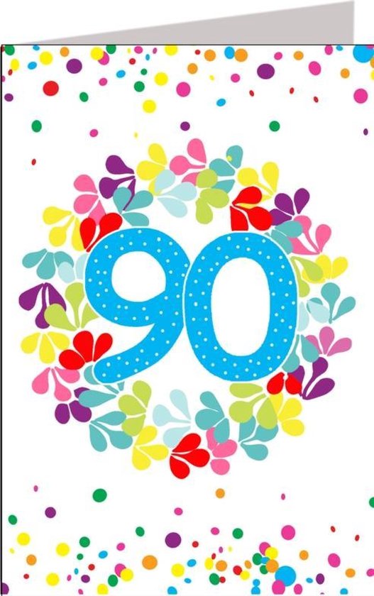 Verjaardagskaart 90 jaar | bol.com