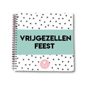 Bride to be - Vrijgezellenfeest vrouw - Team bride - Vrijgezellenfeest invulboek mint - Studio Ins & Outs