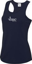 FitProWear Sporthemd Sporttop Mouwloos Dames - Donkerblauw - Maat S