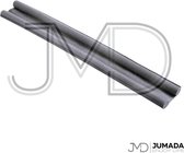 Jumada's Tochtrol Deurstopper - Binnen - Tochtstopper - Deurklem - Tochtstrips Voor Ramen En Deuren - Met Gratis Mondmasker Houders - Tochtstrip - Zelfklevend - 93 cm - Grijs