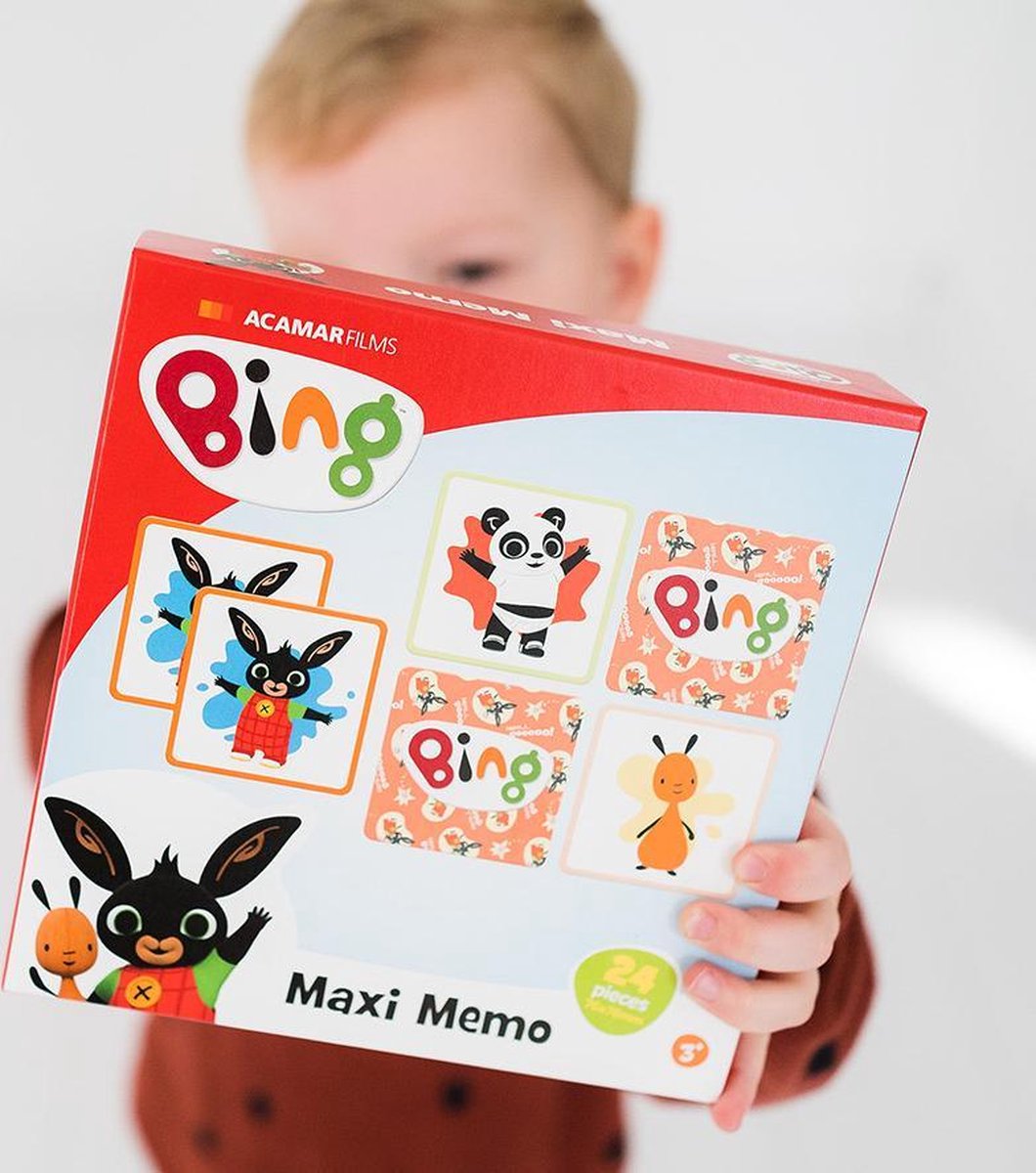 Bing maxi memo spelletje met extra grote kaarten - educatief speelgoed - junior geheugenspel - vanaf 3 jaar - Bambolino Toys cadeau tip — afbeelding 13