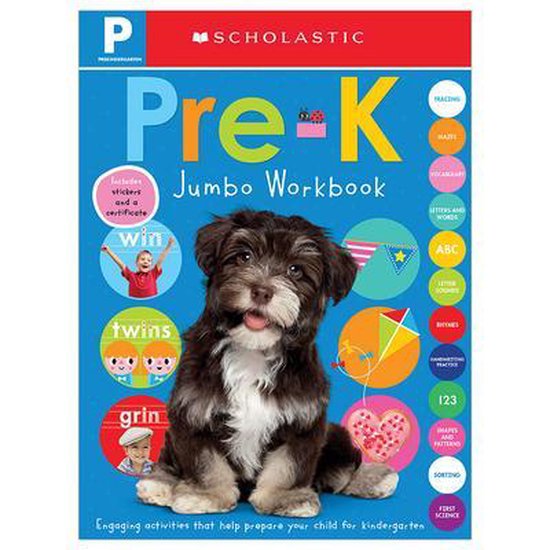 Pre-K Jumbo Workbook: Scholastic Early Learners (Jumbo Workb ... - cover