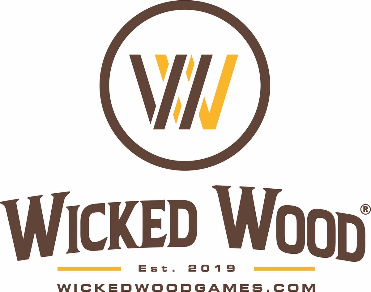 Wicked Wood Games - Officiële Cornhole Zakjes - Granulaat gevuld - Geel/Blauw - 2x4 stuks - 420gr - ACL approved — afbeelding 2