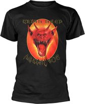 Uriah Heep Heren Tshirt -S- Abominog Zwart