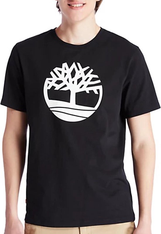 Timberland T-shirt - Mannen - zwart/wit