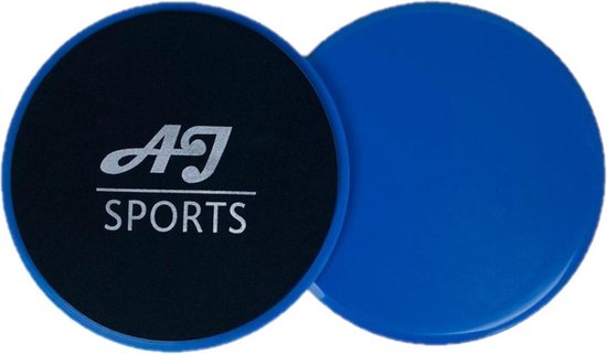AJ-Sports Pro Sliding Pads- 2 Stuks - Core Sliders - Sliding Discs - Sliders - Ab trainer - Core trainer - Buikspier trainer - Fitness - Workout