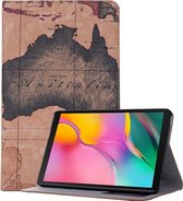 Kaartleer Horizontale Flip Leren Case voor Galaxy Tab A 8 (2019) P200 / P205, met houder en kaartsleuven en portemonnee, willekeurige textuuraflevering