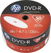 HP | DVD-R | GB | Imprimable au jet d'encre | 50 pièces