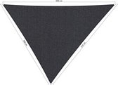 Shadow Comfort® Ongelijkzijdige Schaduwdoek - UV Bestendig - Zonnedoek - 500 x 550 x 600 CM - Carbon Black