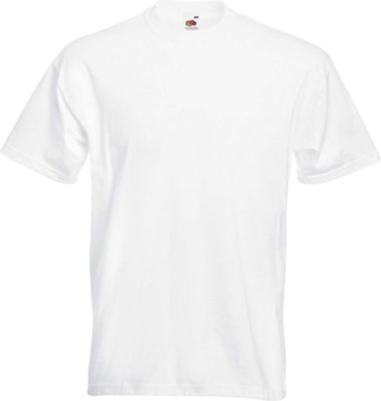 Fruit of the Loom T-shirt voor heren, 5-pack, zwaar katoen, M L XL XXL 3XL, diverse kleurensets, XL