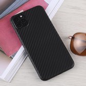 Voor iPhone 11 Pro Max Carbon Fiber Texture PP beschermhoes (zwart)