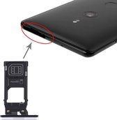 SIM-kaarthouder + Micro SD-kaarthouder voor Sony Xperia XZ3 (wit)