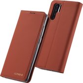 Voor Huawei P30 Pro LC.IMEEKE LC-002-serie Skin Hand Feeling PU + TPU Horizontale flip lederen tas met houder en kaartsleuf en portemonnee (bruin)