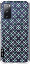 Casetastic Samsung Galaxy S20 FE 4G/5G Hoesje - Softcover Hoesje met Design - Clover Print