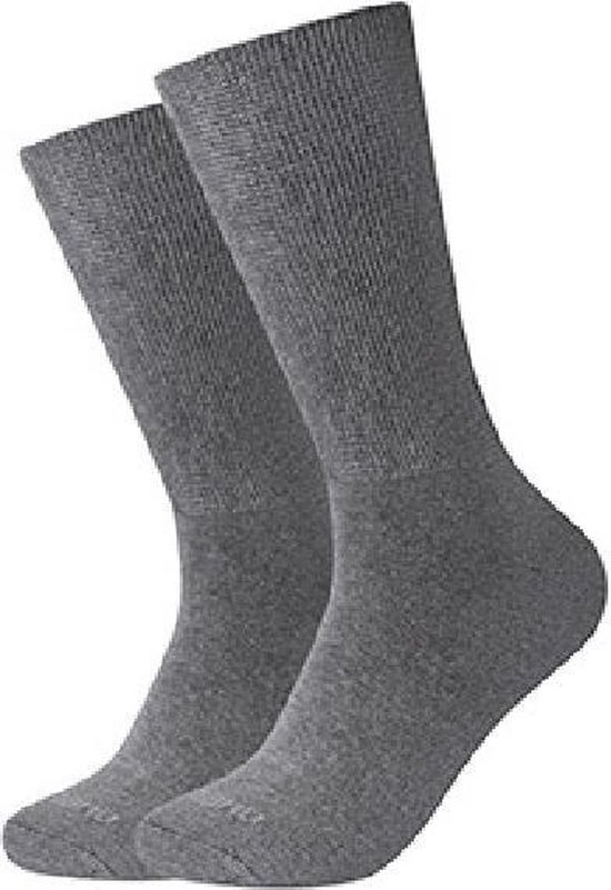 Camano super soft 2 PACK 43/46 Anthracite Chaussettes diabétiques sans couture sans élastique