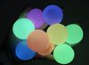 Afbeelding van het spelletje fidget sticky balls - de trend van 2021 - lichtgevende plakkende balletjes - 3 stuks - 3 kleuren