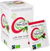 Tea of Life Organic - Witte thee Cranberry - 25 x 1,5gr