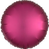 Folieballon bordeaux , 40cm kindercrea