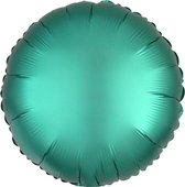 Folieballon turquoise, 40cm kindercrea