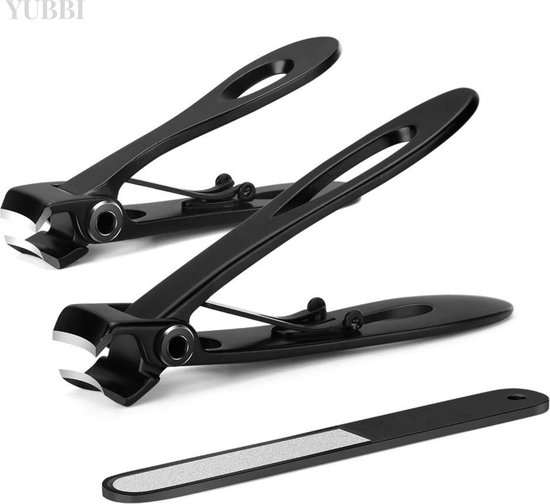 Yubbi Premium Zwart Nagelknipper Set