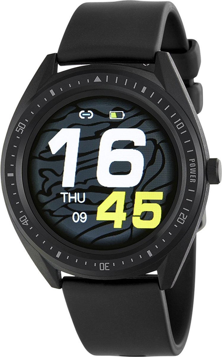 Marea smartwatch met zwarte rubberen band B59003 1 bol