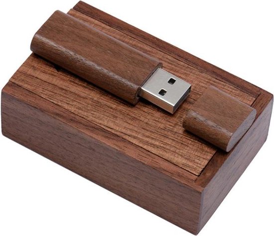 Clé USB avec boîte de rangement personnalisée avec votre eigen texte, à la  fois la clé... | bol