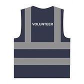 Volunteer hesje RWS marineblauw