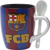 FC Barcelona tas met lepel "Mes Que Un Club"