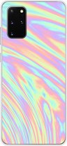 Samsung Galaxy S20 Plus - Smart cover - Transparant - Holographic