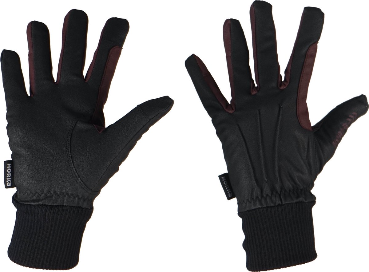 Horka Handschoen winter outdoor Black - 12 | Paardrij handschoenen