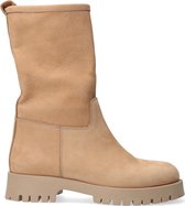 Notre-V 753114 Enkelboots -  Enkellaarsjes - Dames - Camel - Maat 38