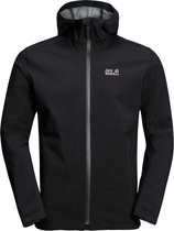 Jack Wolfskin JWP Shell Jas Heren, zwart Maat 3XL