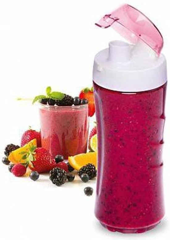 Bol Com Trebs 99284 Smoothie To Go Drinkbeker Roze