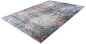 Medellin Vloerkleed Superzacht Vintage look Vloer kleed Tapijt Karpet - 200x290 - Rood Geel Blauw Oranje
