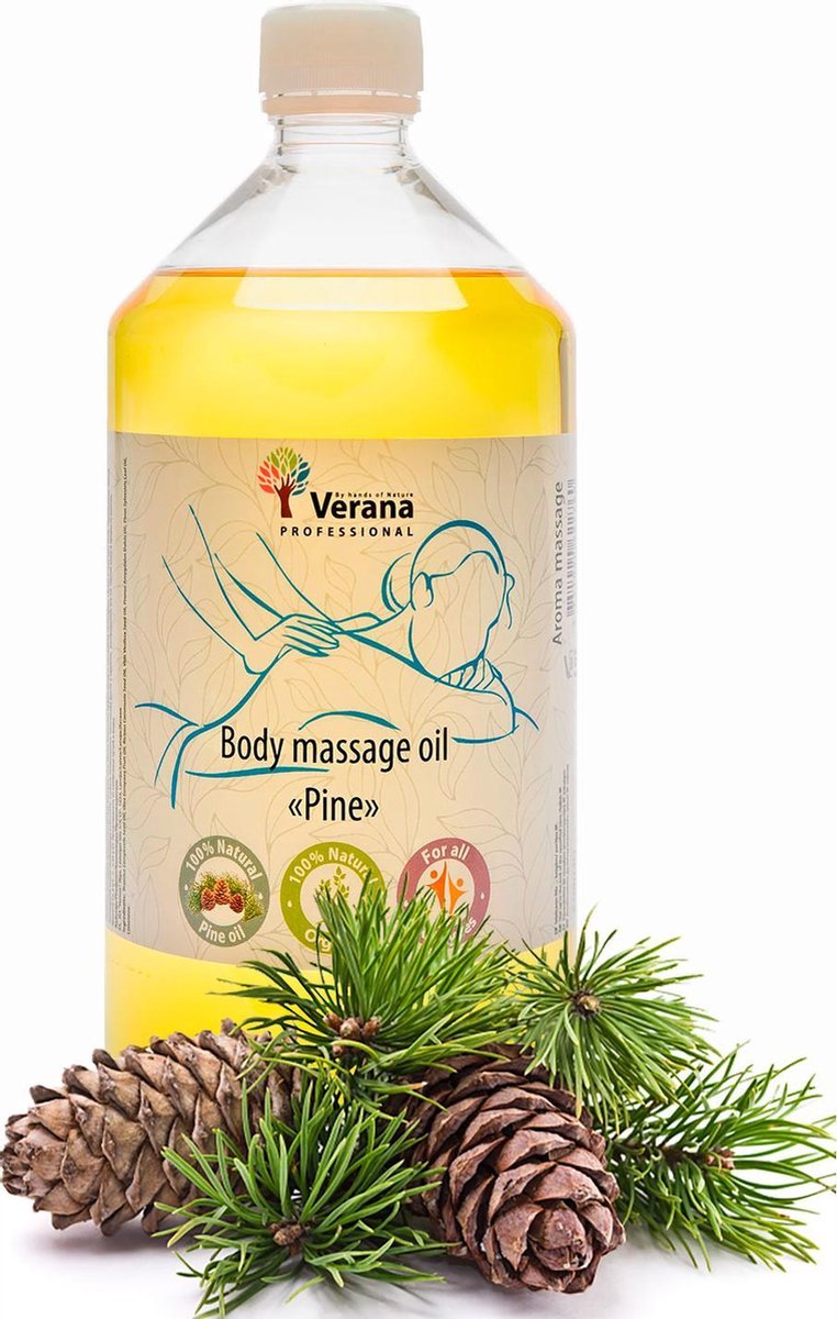 Goedkoopste Verana Massageolie Dennenappel 1L