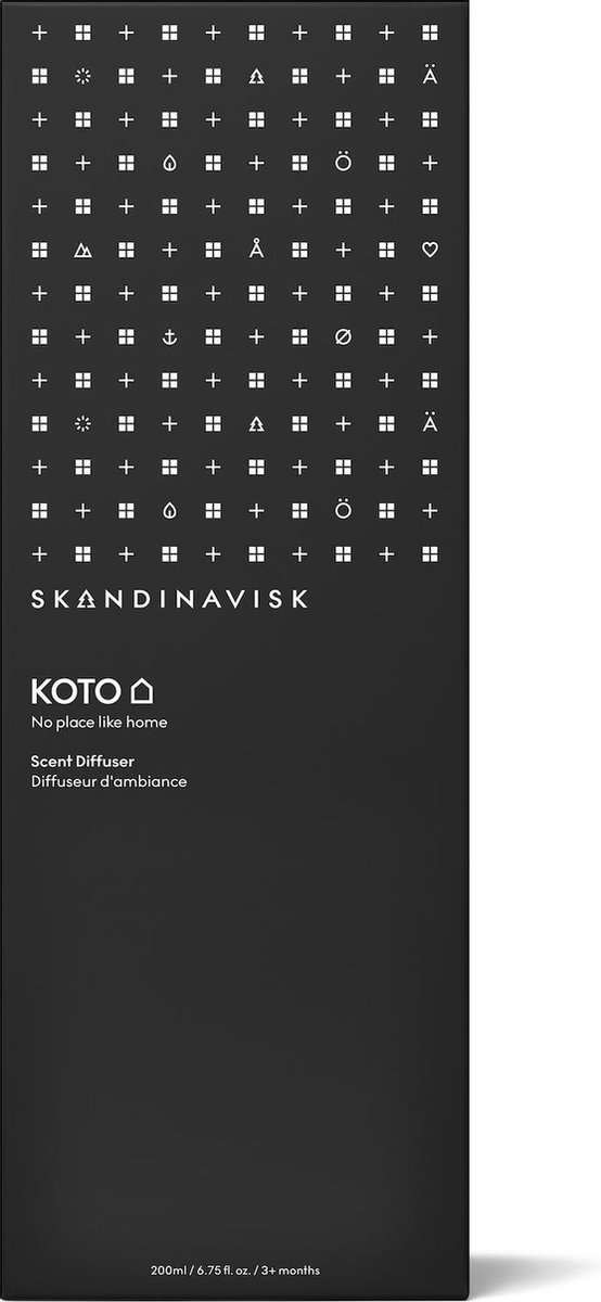 SKANDINAVISK DIFFUSER 200ML - 3 MAANDEN KOTO / HOME