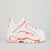 Buffalo London 1339-14 2.0 White Neon Orange Leather Oranje - Maat 37
