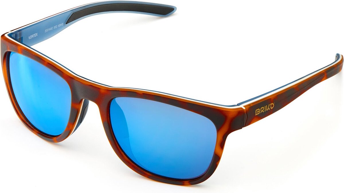 Briko Vortex Mirror Color HD Sunglasses Mt Havan Dk Bl -Kbm3 - Maat One size