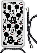 Disney iPhone Xs Max hoesje - met draagkoord - Mickey Mouse - disney