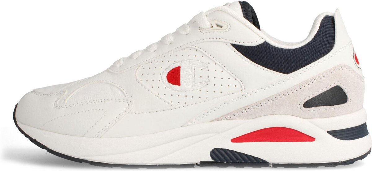 Champion Louisville Sneaker Heren Lage veterschoen Wit - Schoenen.nl