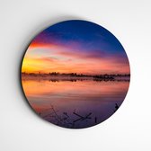 muurcirkel colors Mariapeel Limburg | fotoprint op forex | wanddecoratie