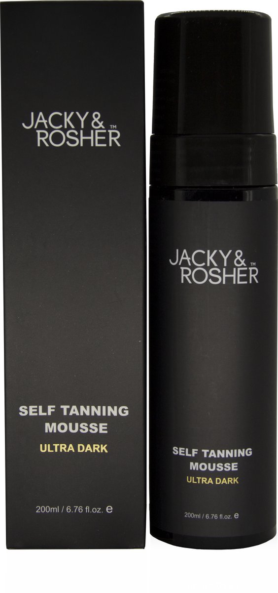 JACKY & ROSHER Tan & Go - Zelfbruiner - Self Tanning Mousse - Ultra Dark + Luxe Tanning Handschoen