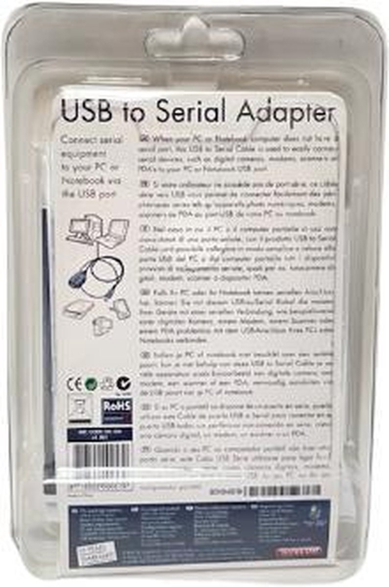 USB to Serial Cable 0.6m | bol.com